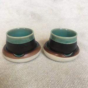 ⭐️SOLD⭐️ Vintage Ceramic Tea Cups (Set of 2)